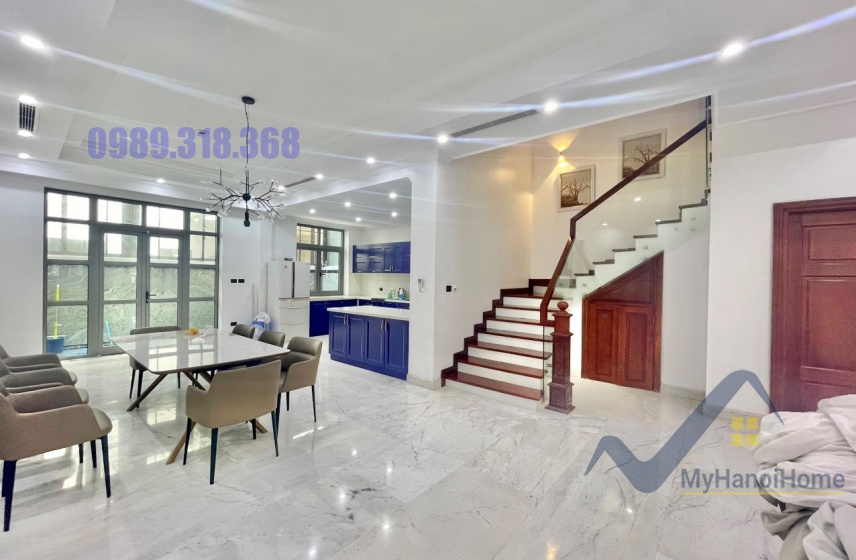 Cho thuê nhà Vinhomes The Harmony, song lập full nội thất 5PN 3