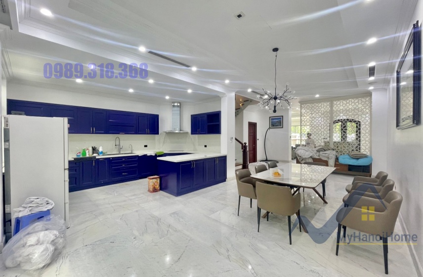 Cho thuê nhà Vinhomes The Harmony, song lập full nội thất 5PN 4