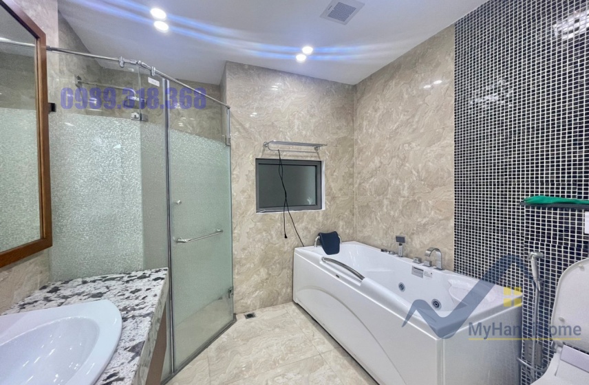 Cho thuê nhà Vinhomes The Harmony, song lập full nội thất 5PN 8