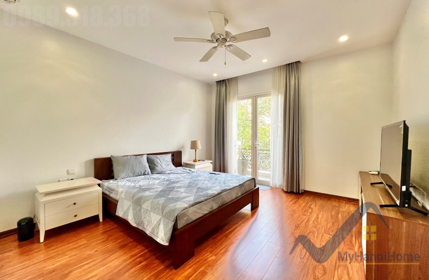 Cho thuê song lập Vinhomes Riverside biệt thự full đồ 13