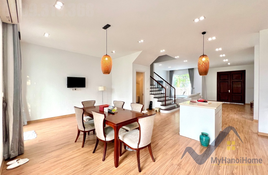 Cho thuê song lập Vinhomes Riverside biệt thự full đồ 3