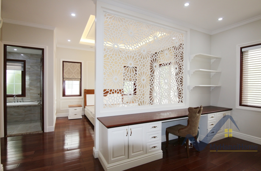 Cho thuê song lập Vinhomes Riverside đầy đủ nội thất 4PN 7