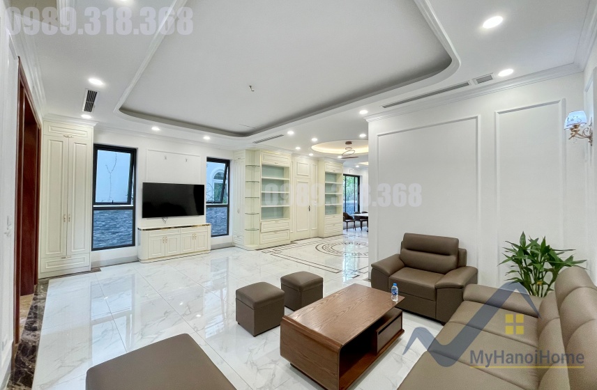 Cho thuê Vinhomes Riverside biệt thự song lập hoàn thiện mới 2