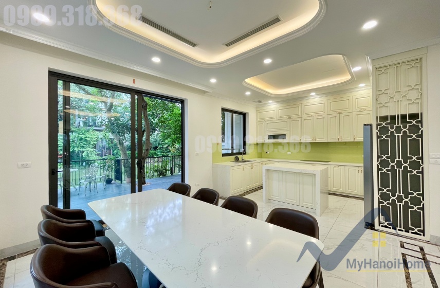 Cho thuê Vinhomes Riverside biệt thự song lập hoàn thiện mới 4