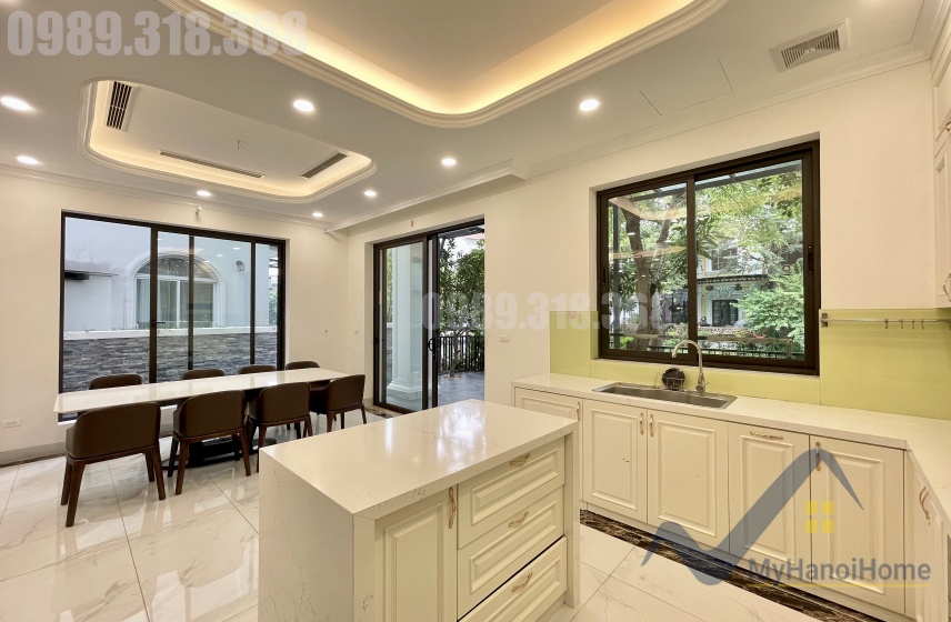 Cho thuê Vinhomes Riverside biệt thự song lập hoàn thiện mới 6