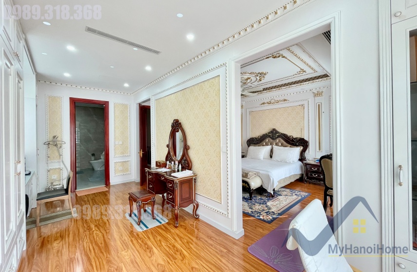 Cho thuê Vinhomes Riverside biệt thự song lập khu Hoa Sữa 10