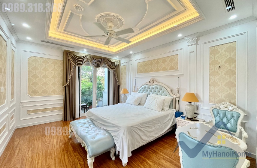 Cho thuê Vinhomes Riverside biệt thự song lập khu Hoa Sữa 12