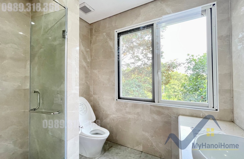 Cho thuê Vinhomes Riverside biệt thự song lập khu Hoa Sữa 17