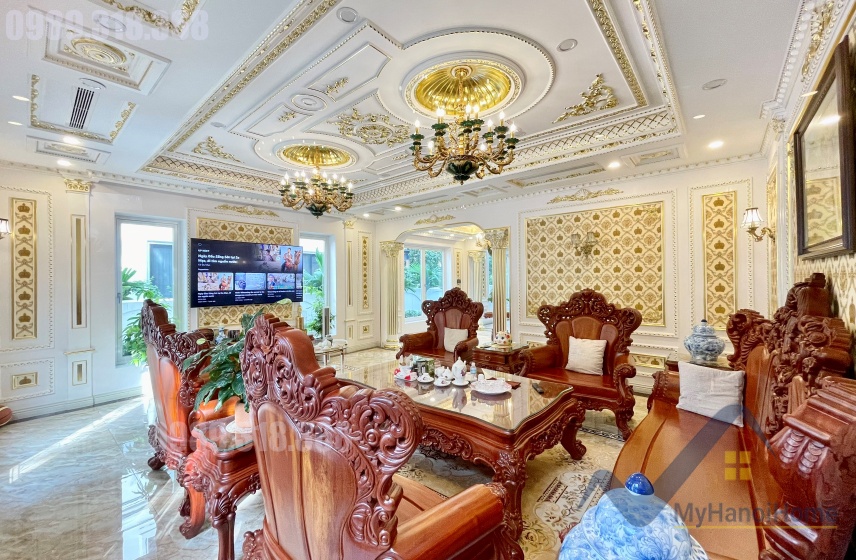 Cho thuê Vinhomes Riverside biệt thự song lập khu Hoa Sữa 2