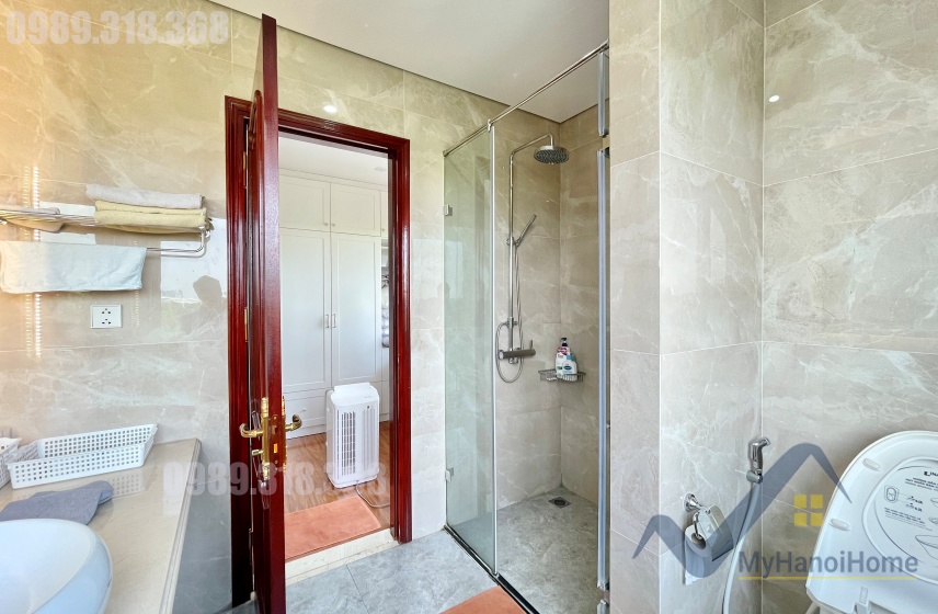 Cho thuê Vinhomes Riverside biệt thự song lập khu Hoa Sữa 22