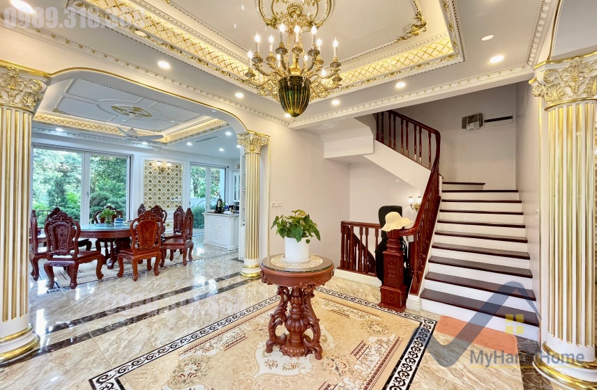 Cho thuê Vinhomes Riverside biệt thự song lập khu Hoa Sữa 3