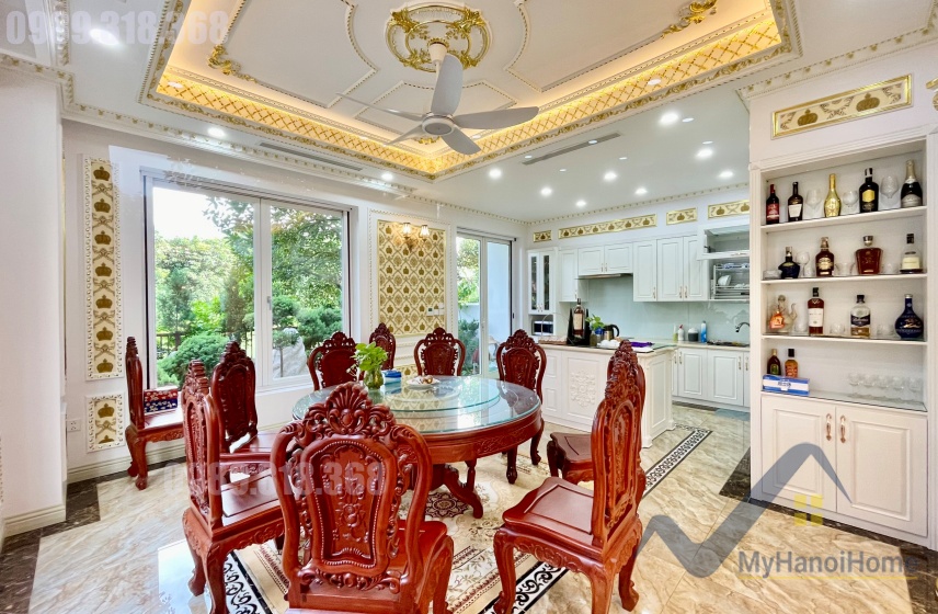 Cho thuê Vinhomes Riverside biệt thự song lập khu Hoa Sữa 4