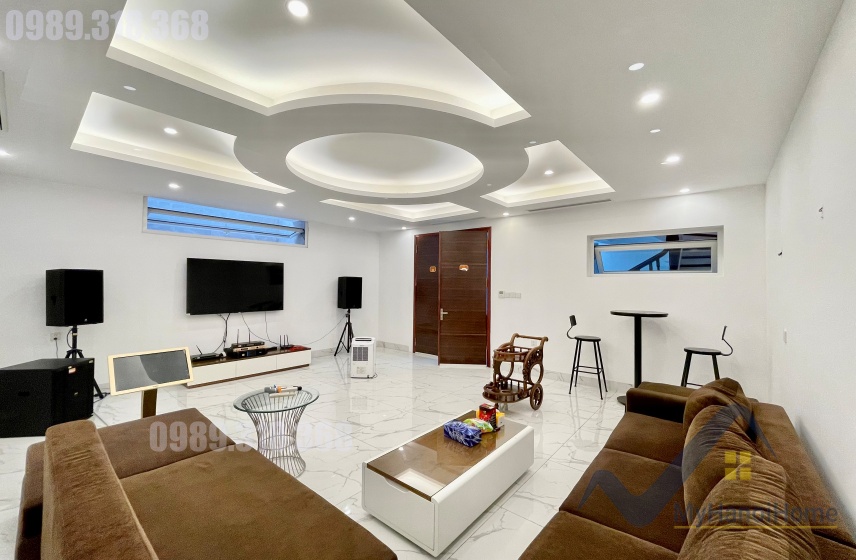 Cho thuê Vinhomes Riverside biệt thự song lập khu Hoa Sữa 8