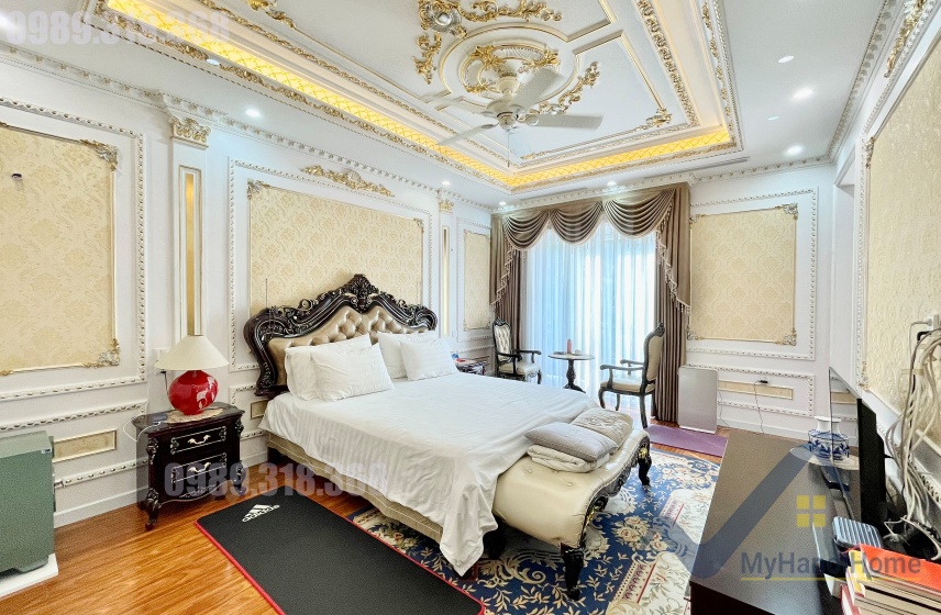 Cho thuê Vinhomes Riverside biệt thự song lập khu Hoa Sữa 9