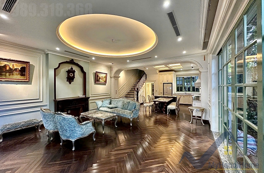 Chủ nhà cho thuê biệt thự Vinhomes Harmony đủ đồ bên Hồ 1