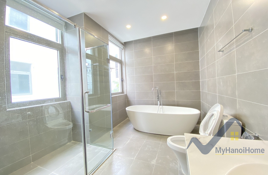 Nhà cho thuê Vinhomes Harmony full nội thất ngay cạnh Hồ 9