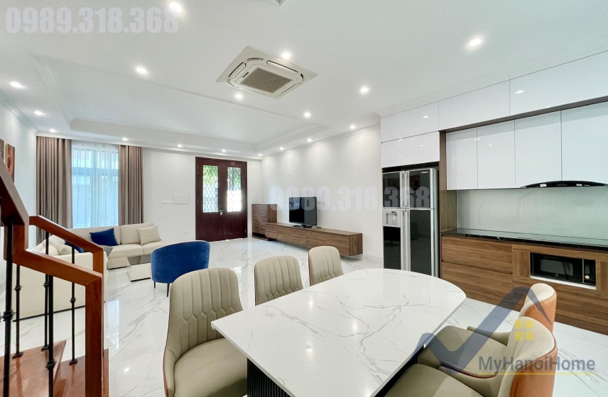 Nhà cho thuê Vinhomes Harmony tại khu Nguyệt Quế 3 phòng ngủ full đồ 3