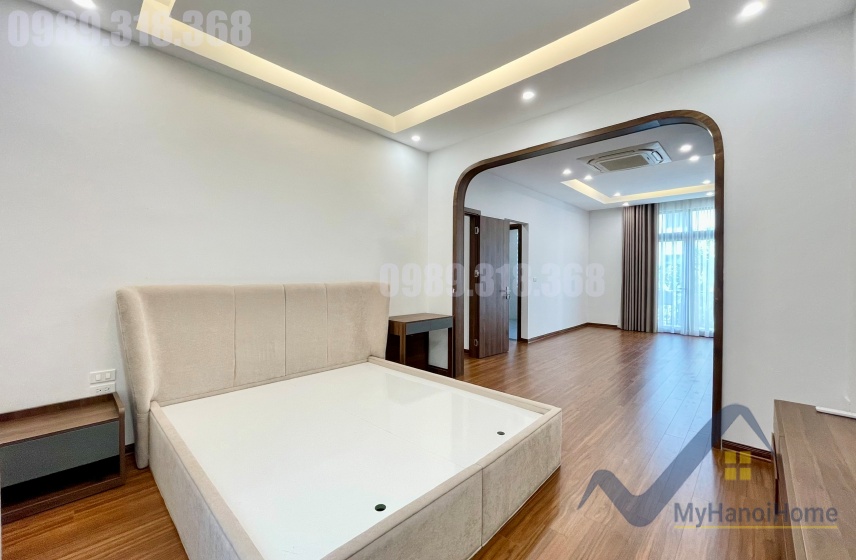 Nhà cho thuê Vinhomes Harmony tại khu Nguyệt Quế 3 phòng ngủ full đồ 5