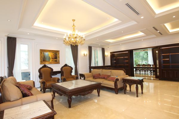 Biệt thự đơn lập rất rộng Vinhomes Riverside cho thuê mới
