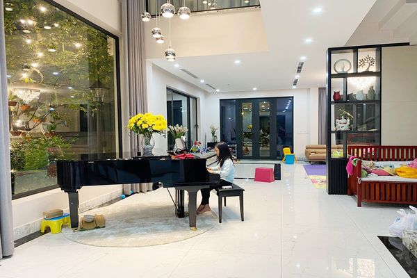 Biệt thự đơn lập Vinhomes Riverside cần bán, đã hoàn thiện nội thất