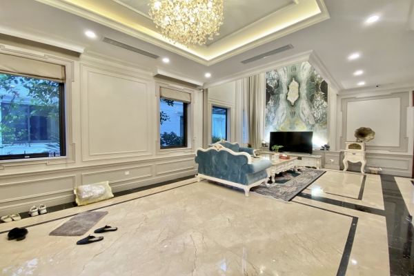 Biệt thự đơn lập Vinhomes Harmony cho thuê 4PN, full nội thất