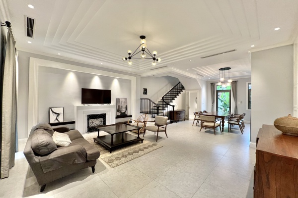 Biệt thự Vinhome Harmony cho thuê trang bị full nội thất