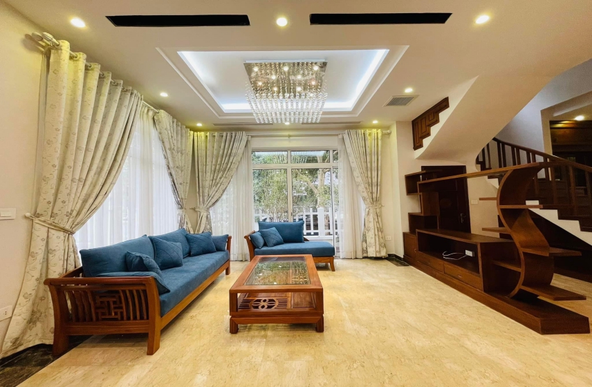 Cho thuê biệt thự đơn lập Vinhomes Riverside có tầng hầm