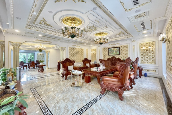 Cho thuê Vinhomes Riverside biệt thự song lập khu Hoa Sữa