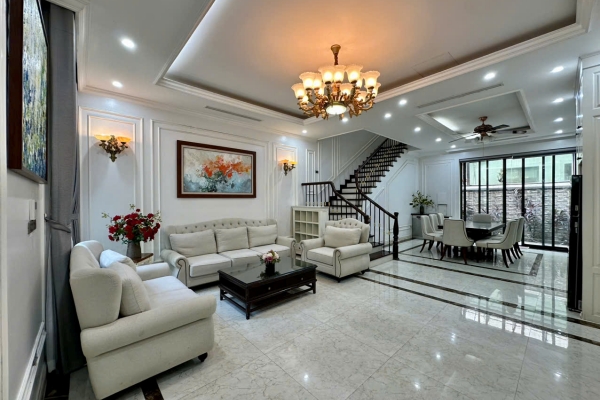 Liền kề Vinhomes Harmony cho thuê trang bị full nội thất