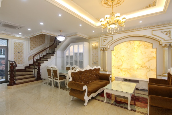 Nhà biệt thự cho thuê Harmony, 3 phòng ngủ chỉnh chủ nội thất Tân Cổ Điển
