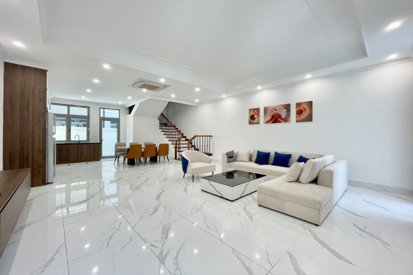 Nhà cho thuê Vinhomes Harmony tại khu Nguyệt Quế 3 phòng ngủ full đồ