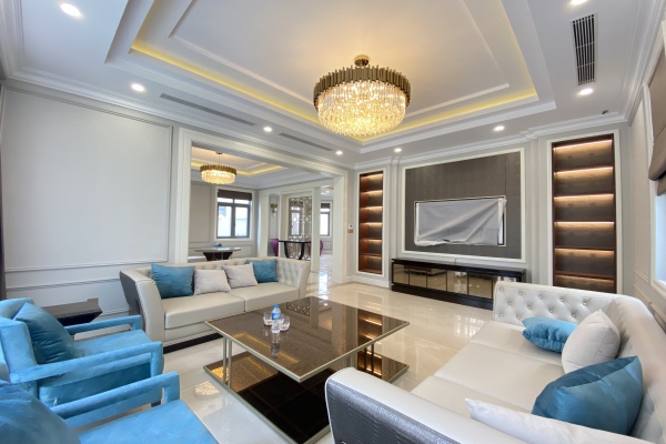 Thuê biệt thự Vinhomes The Harmony căn đơn lập gần Vinschool