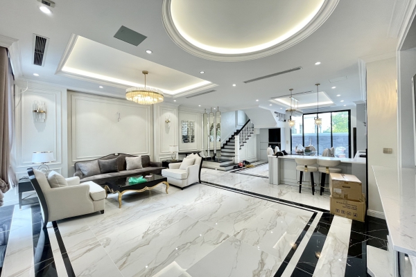 Thuê nhà liền kề Harmony khu Nguyệt Quế full đồ