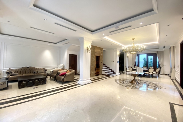 Thuê đơn lập Vinhomes Harmony Nguyệt Quế, full nội thất, có thang máy