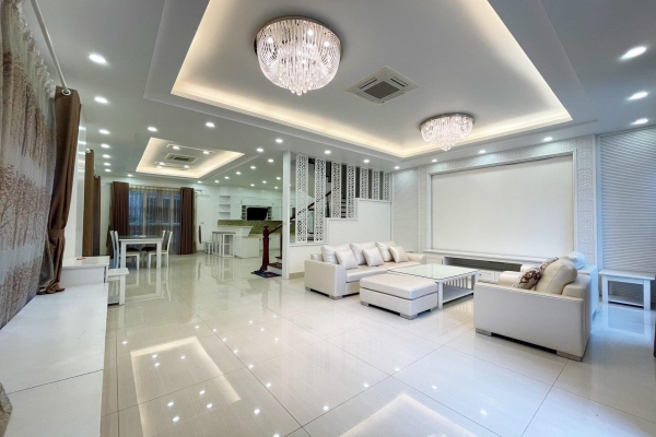 Thuê song lập Vinhomes Riverside full nội thất hiện đại