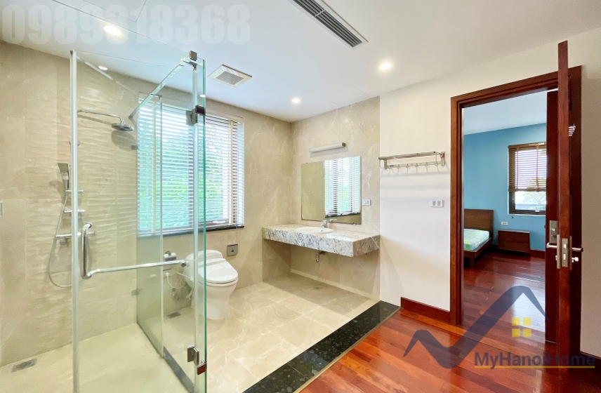 Thuê biệt thự đơn lập Vinhomes Riverside gần trường BIS và Almaz, full đồ 14