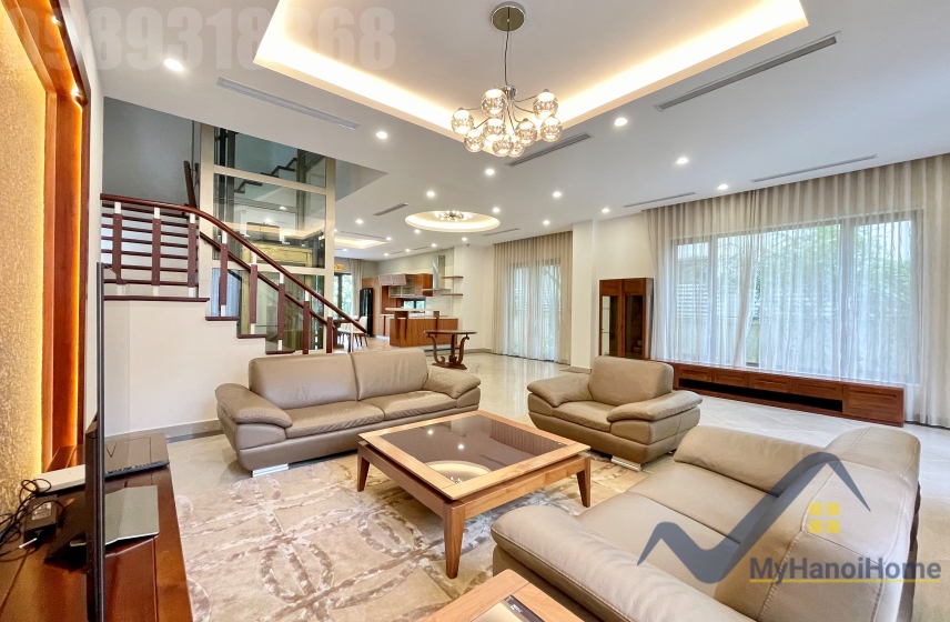 Thuê biệt thự đơn lập Vinhomes Riverside gần trường BIS và Almaz, full đồ 2
