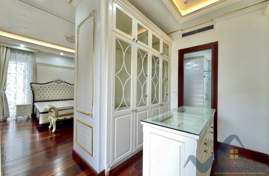 Thuê biệt thự đơn lập Vinhomes Riverside Long Biên có sông và hầm 18