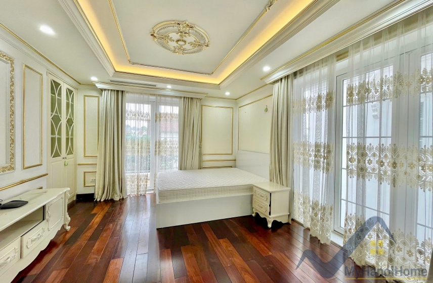 Thuê biệt thự đơn lập Vinhomes Riverside Long Biên có sông và hầm 21