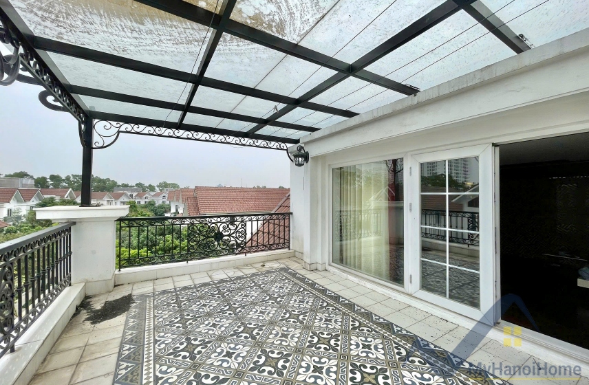 Thuê biệt thự đơn lập Vinhomes Riverside Long Biên có sông và hầm 29