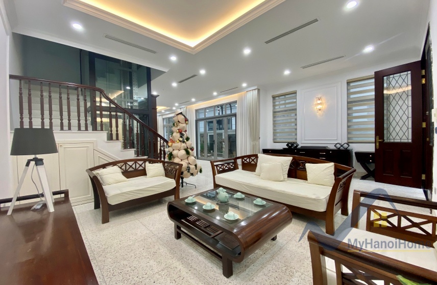 Thuê biệt thự Harmony đầy đủ nội thất, có thang máy 4 phòng ngủ 2