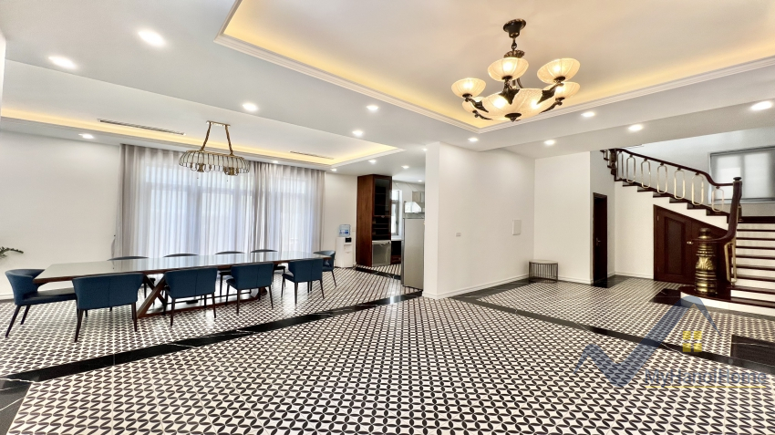 Thuê biệt thự Harmony đơn lập full nội thất 4 phòng ngủ 4