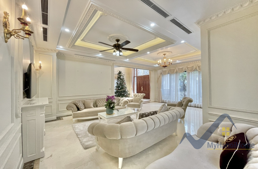 Thuê biệt thự Hoa Lan Vinhomes Riverside căn đơn lập full đồ 2