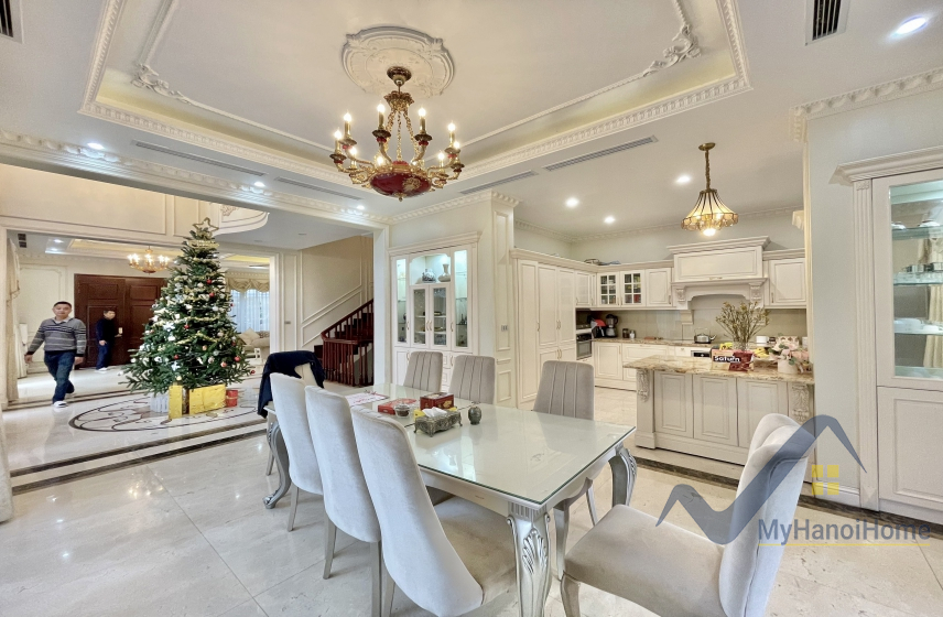 Thuê biệt thự Hoa Lan Vinhomes Riverside căn đơn lập full đồ 3