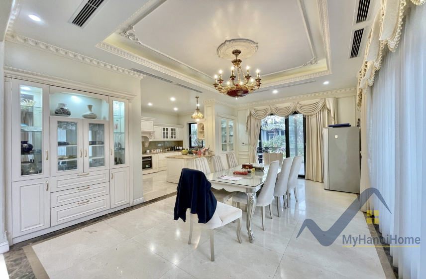 Thuê biệt thự Hoa Lan Vinhomes Riverside căn đơn lập full đồ 4