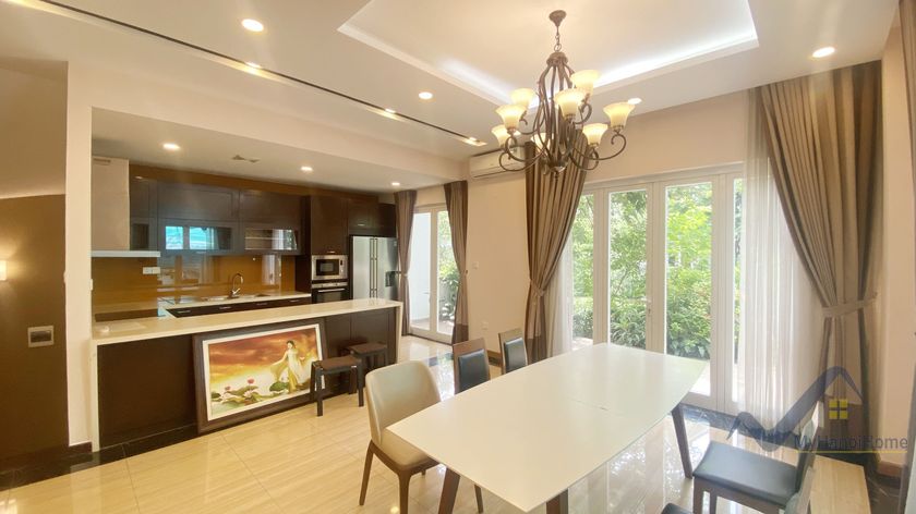 Thuê biệt thự song lập Vinhome Riverside đã hoàn thiện nội thất 1