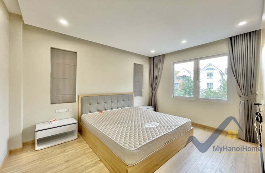 Thuê biệt thự song lập Vinhomes Riverside đủ đồ có sông, 4PN 7