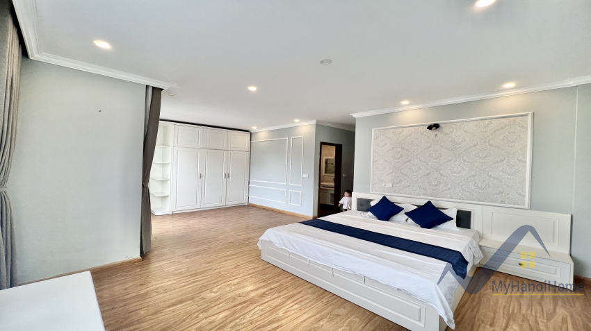 Thuê biệt thự song lập Vinhomes Riverside Hanoi, full nội thất, 4pn 8