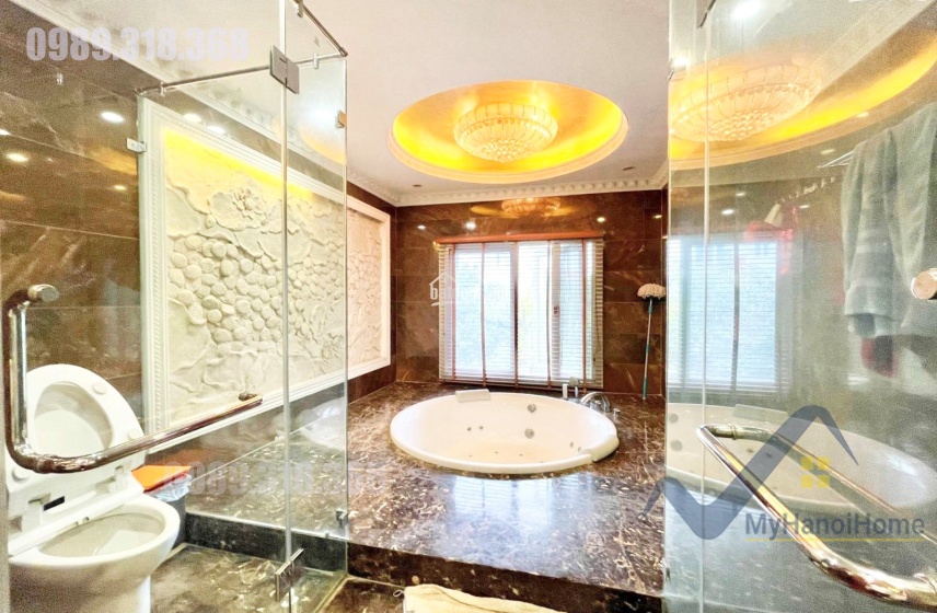 Thuê biệt thự Vinhomes Riverside full nội thất, phòng xông hơi 17