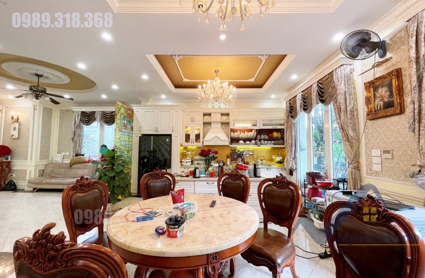 Thuê biệt thự Vinhomes Riverside full nội thất, phòng xông hơi 6